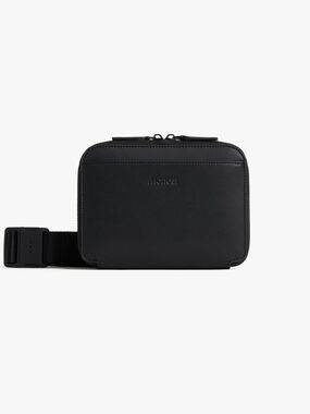 Sleek Minimalist Monos Metro Belt Bag In Black